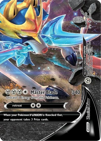 Zacian V-Union (SWSH166) [Sword & Shield: Black Star Promos] | Card Citadel