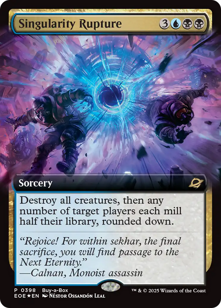 Singularity Rupture [Edge of Eternities Promo Pack] | Card Citadel