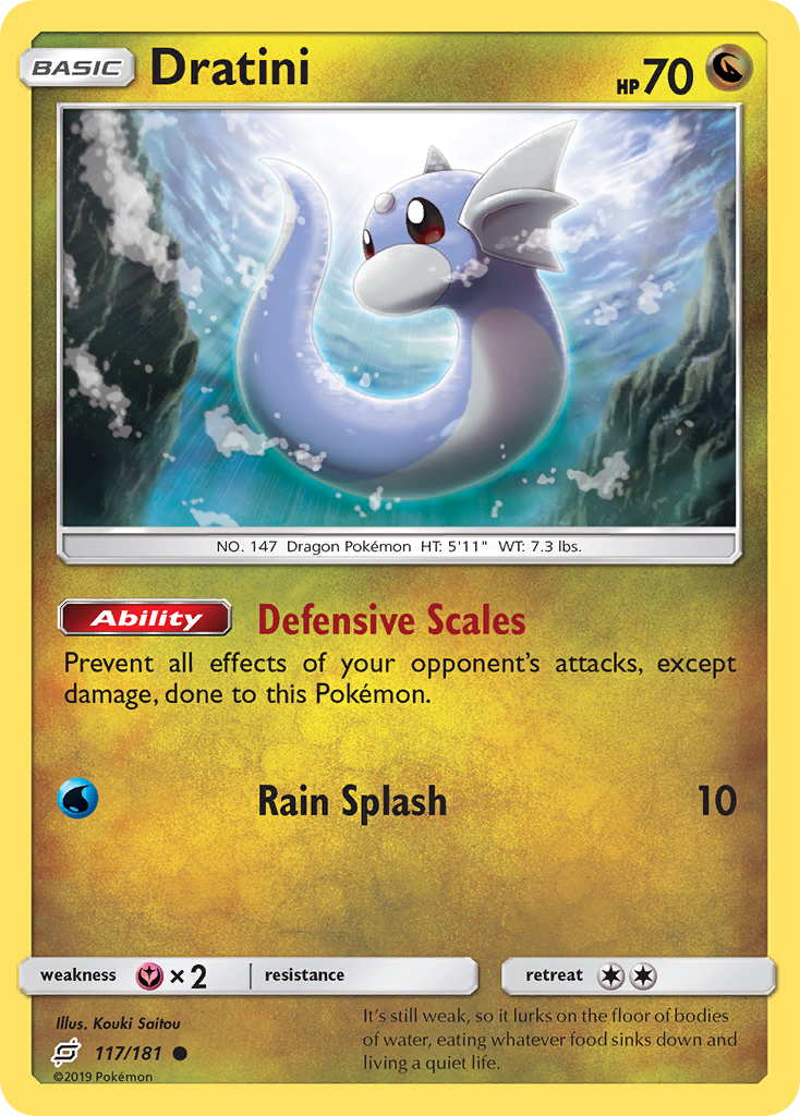 Dratini (117/181) [Sun & Moon: Team Up] | Card Citadel