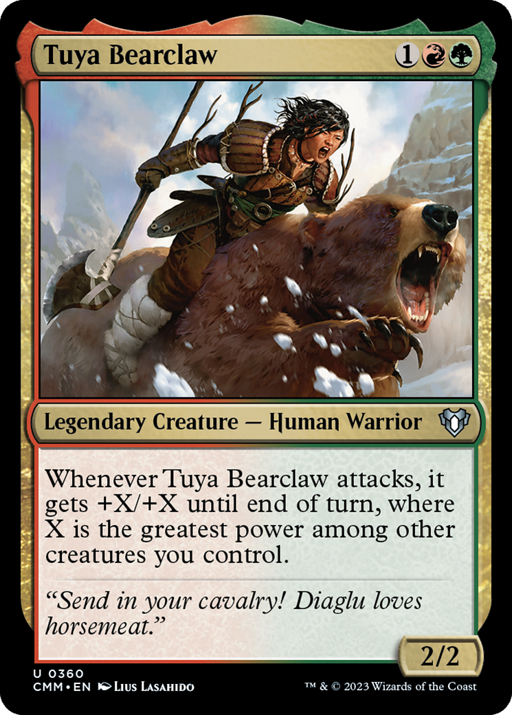 Tuya Bearclaw [Commander Masters] | Card Citadel