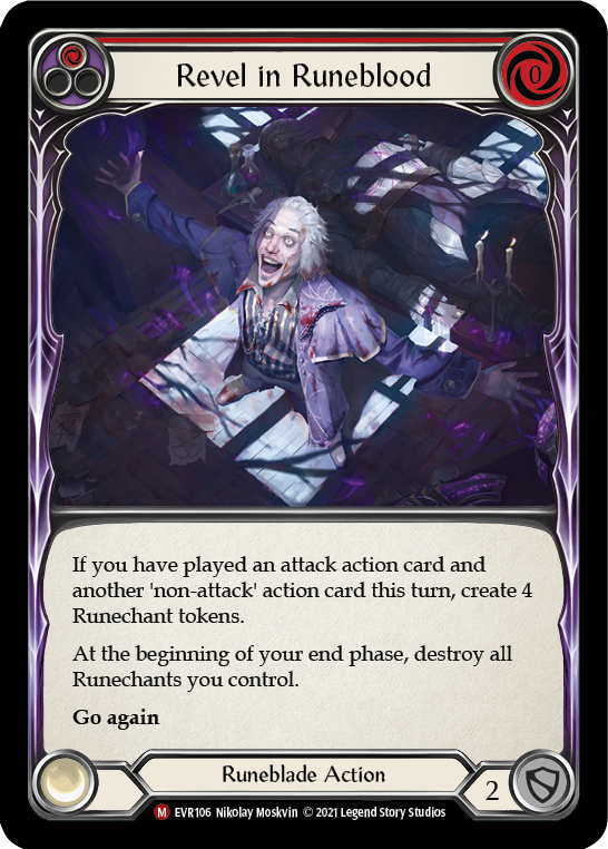 Revel in Runeblood [EVR106] (Everfest)  1st Edition Normal | Card Citadel