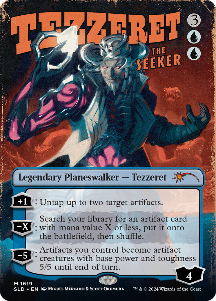 Tezzeret the Seeker (1619) [Secret Lair Drop Series] | Card Citadel
