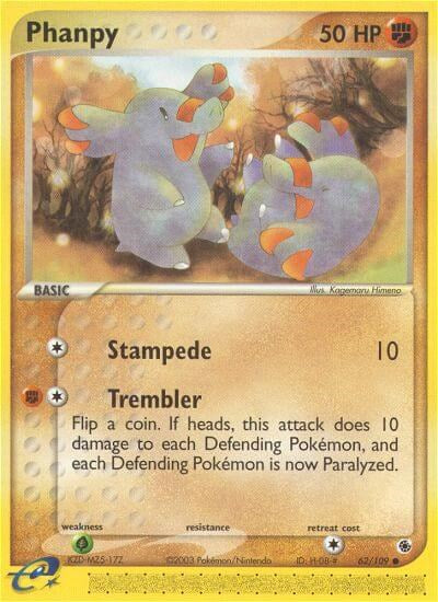 Phanpy (62/109) [EX: Ruby & Sapphire] | Card Citadel