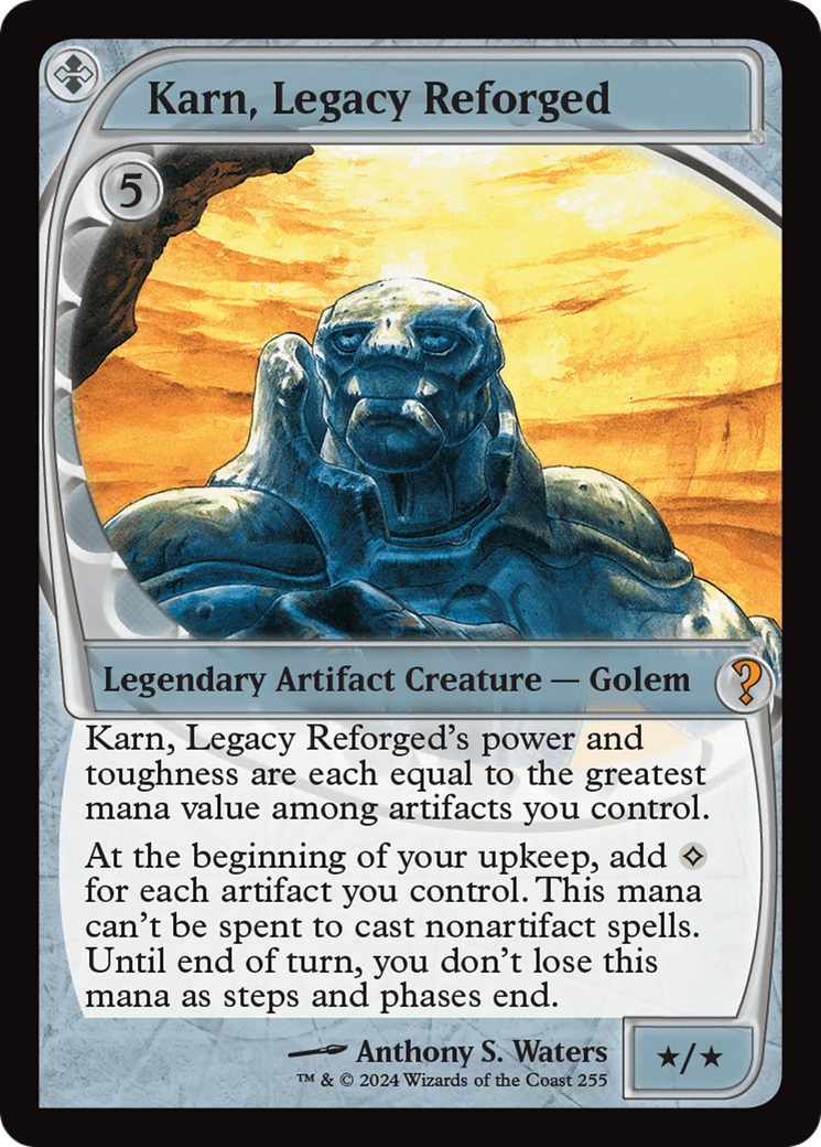 Karn, Legacy Reforged (Future Sight) [Mystery Booster 2] | Card Citadel