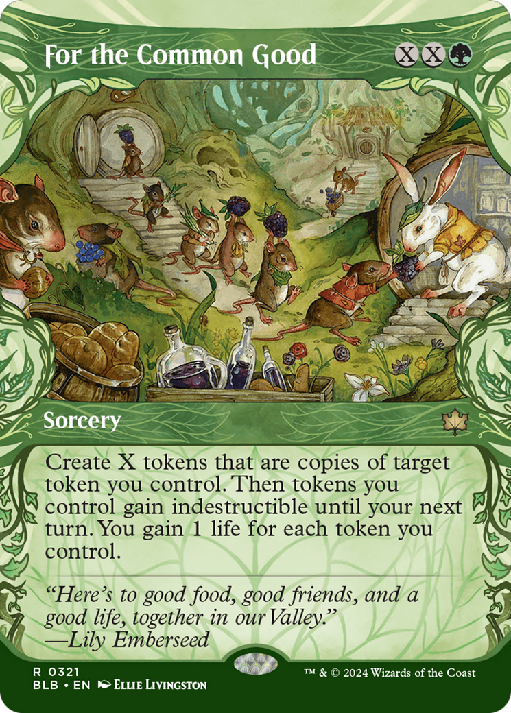 For the Common Good (Showcase) [Bloomburrow] | Card Citadel