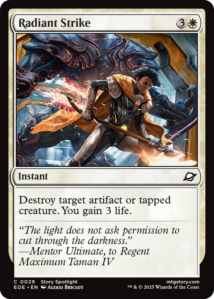 Radiant Strike [Edge of Eternities] | Card Citadel