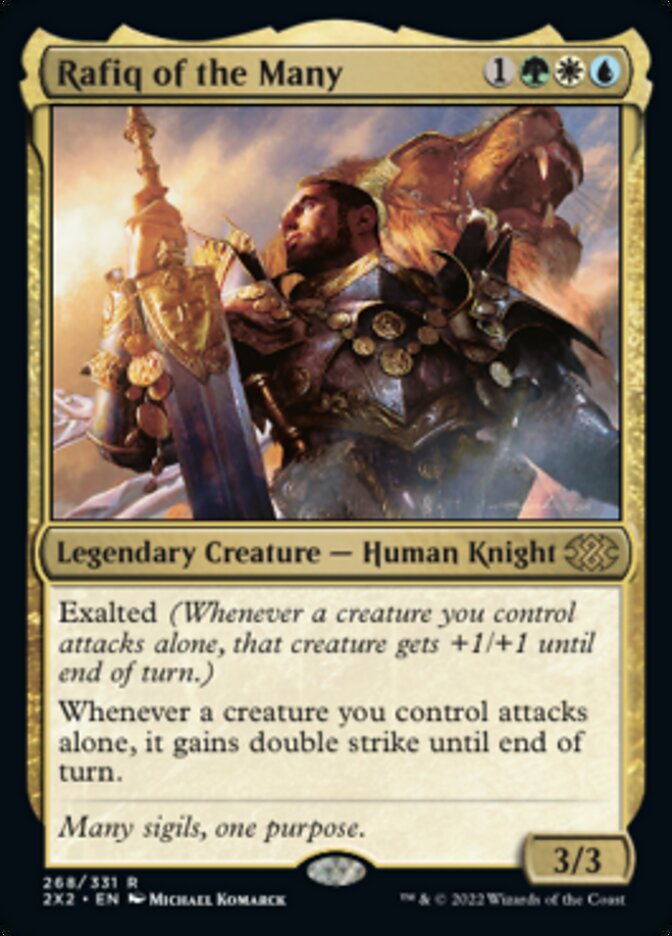 Rafiq of the Many [Double Masters 2022] | Card Citadel