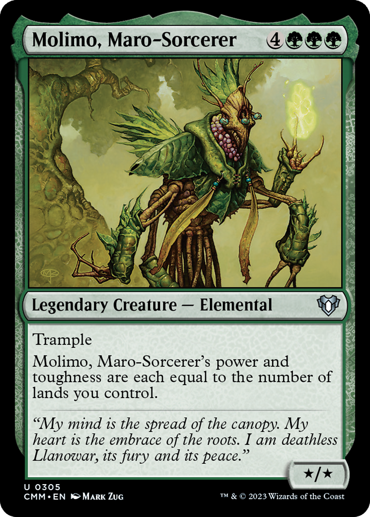 Molimo, Maro-Sorcerer [Commander Masters] | Card Citadel