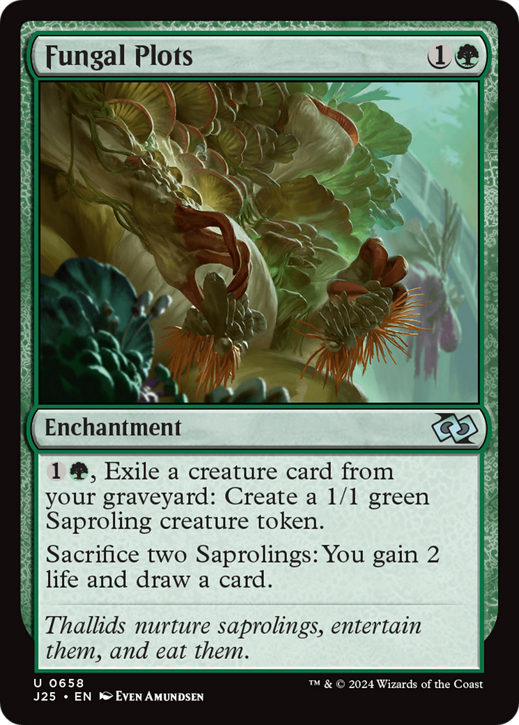 Fungal Plots [Foundations Jumpstart] | Card Citadel