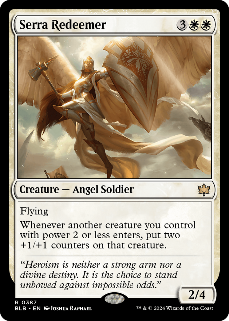 Serra Redeemer [Bloomburrow] | Card Citadel