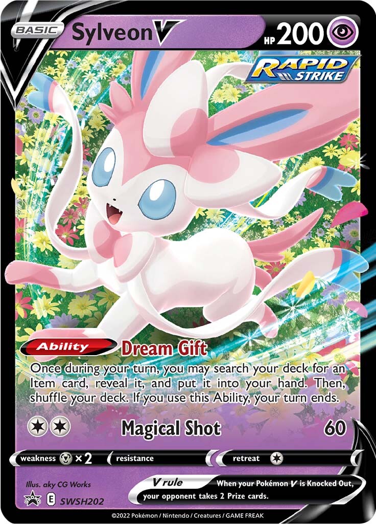 Sylveon V (SWSH202) [Sword & Shield: Black Star Promos] | Card Citadel