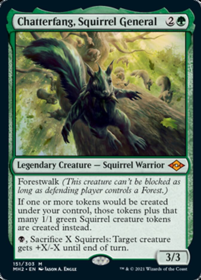 Chatterfang, Squirrel General [Modern Horizons 2] | Card Citadel