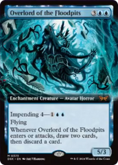 Overlord of the Floodpits (Extended Art) [Duskmourn: House of Horror] | Card Citadel