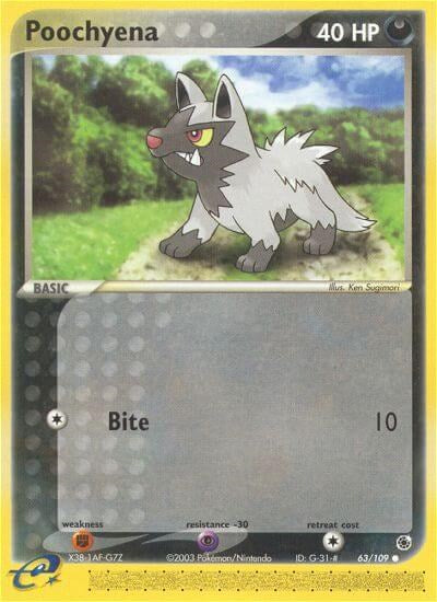 Poochyena (63/109) [EX: Ruby & Sapphire] | Card Citadel