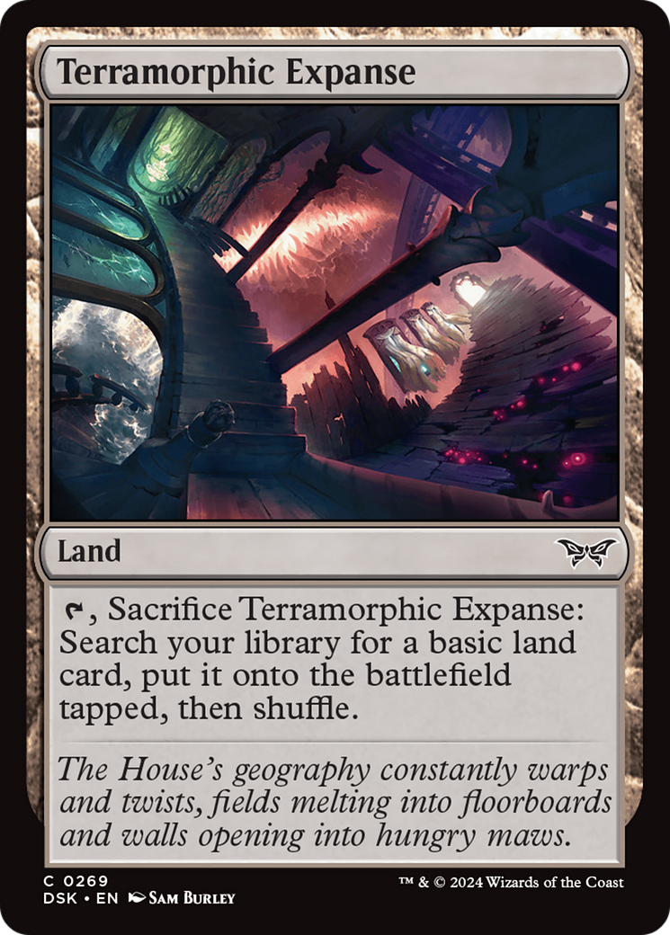 Terramorphic Expanse [Duskmourn: House of Horror] | Card Citadel