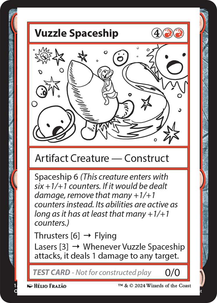 Vuzzle Spaceship [Mystery Booster 2 Playtest Cards] | Card Citadel