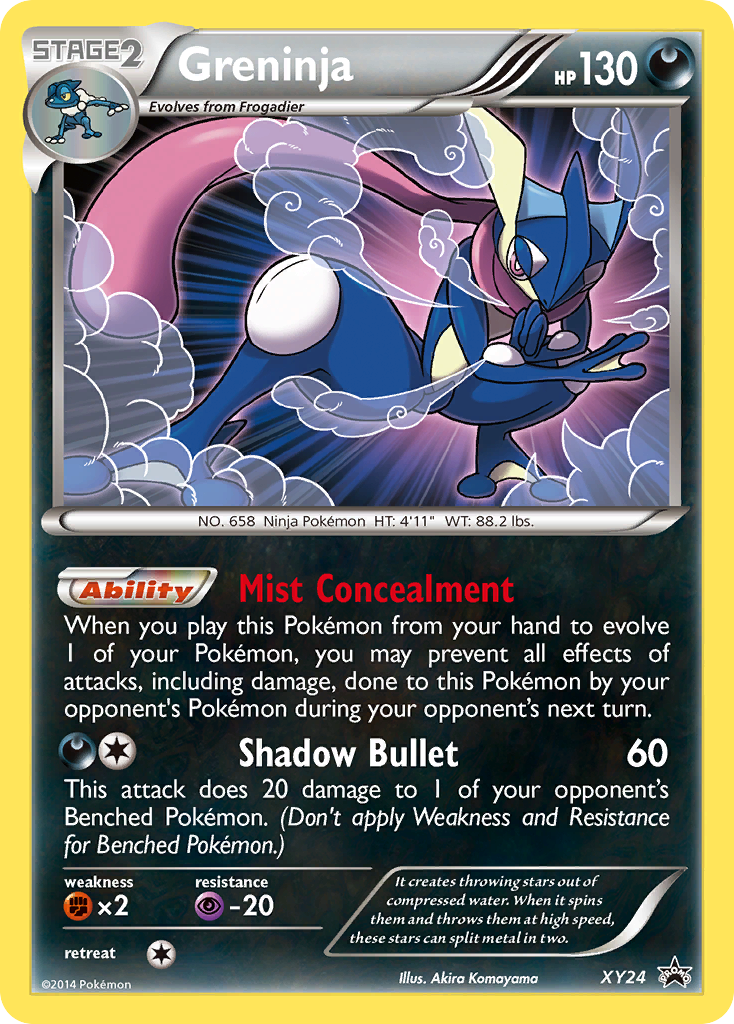 Greninja (XY24) [XY: Black Star Promos] | Card Citadel