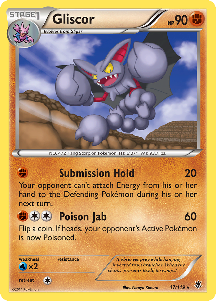 Gliscor (47/119) [XY: Phantom Forces] | Card Citadel