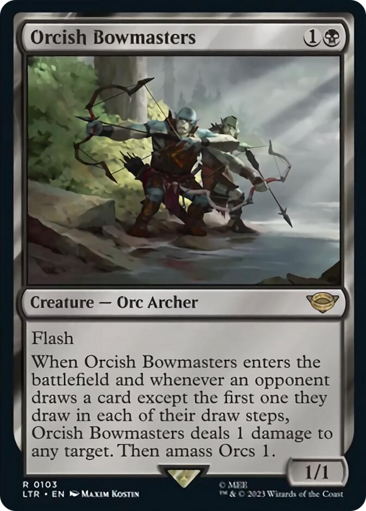 Orcish Bowmasters [The Lord of the Rings: Tales of Middle-Earth] | Card Citadel