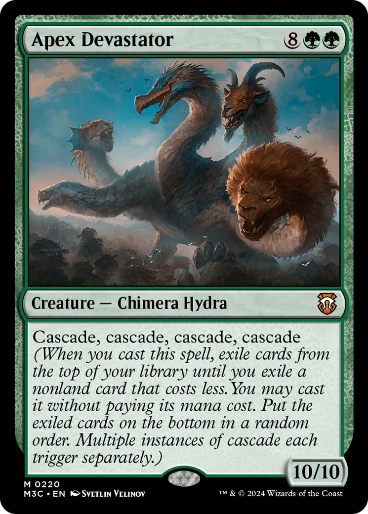 Apex Devastator (Ripple Foil) [Modern Horizons 3 Commander] | Card Citadel