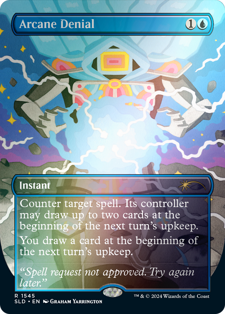 Arcane Denial (Surge Foil) [Marvel Super Heroes Commander] | Card Citadel