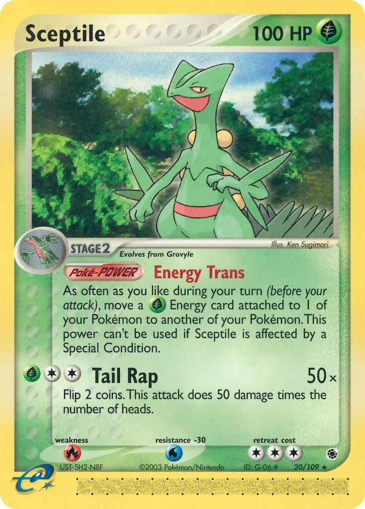 Sceptile (20/109) [EX: Ruby & Sapphire] | Card Citadel