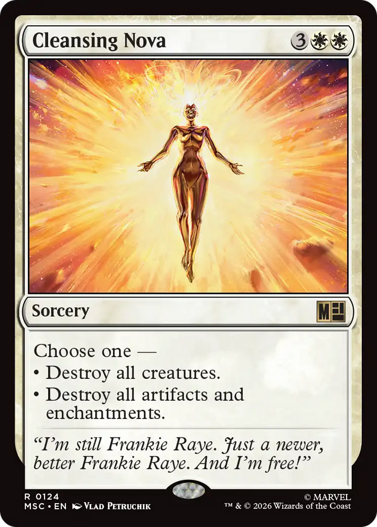 Cleansing Nova [Marvel Super Heroes Commander] | Card Citadel