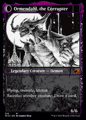 Jerren, Corrupted Bishop // Ormendahl, the Corrupted (Showcase Eternal Night) [Innistrad: Midnight Hunt] | Card Citadel