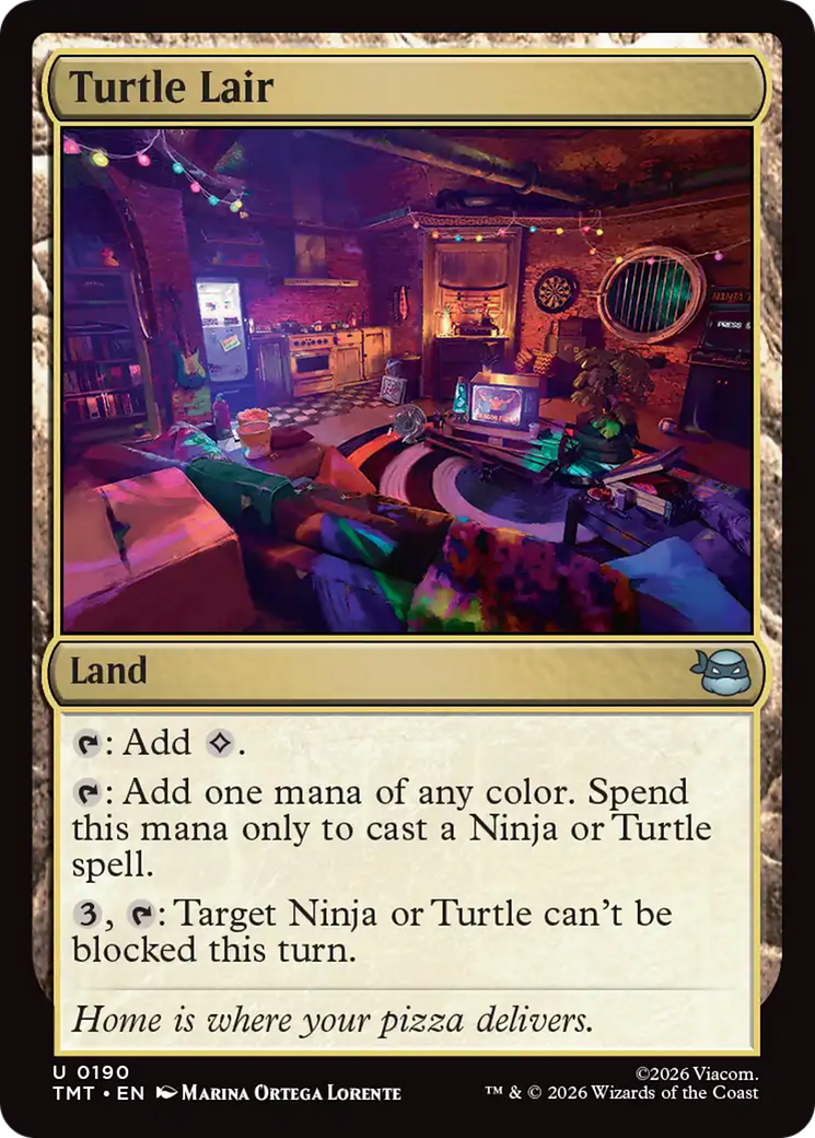 Turtle Lair [Teenage Mutant Ninja Turtles] | Card Citadel