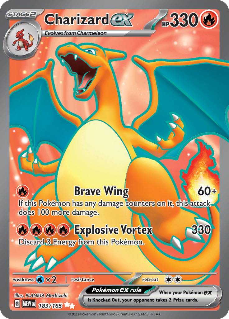 Charizard ex (183/165) [Scarlet & Violet: 151] | Card Citadel