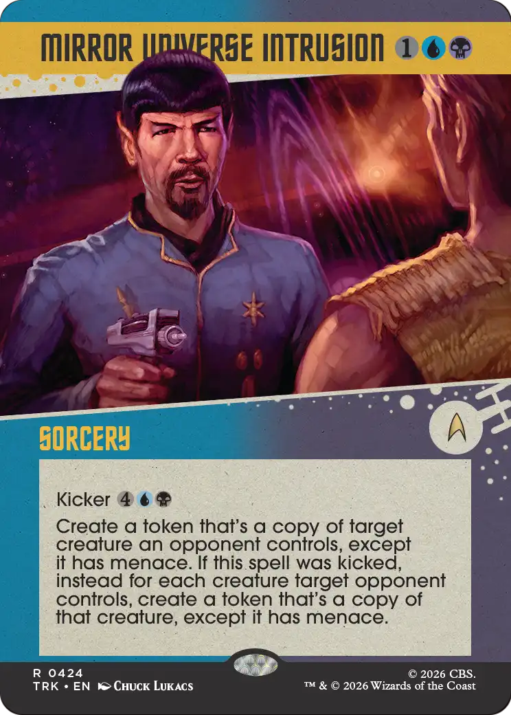 Mirror Universe Intrusion (Showcase) [Star Trek] | Card Citadel