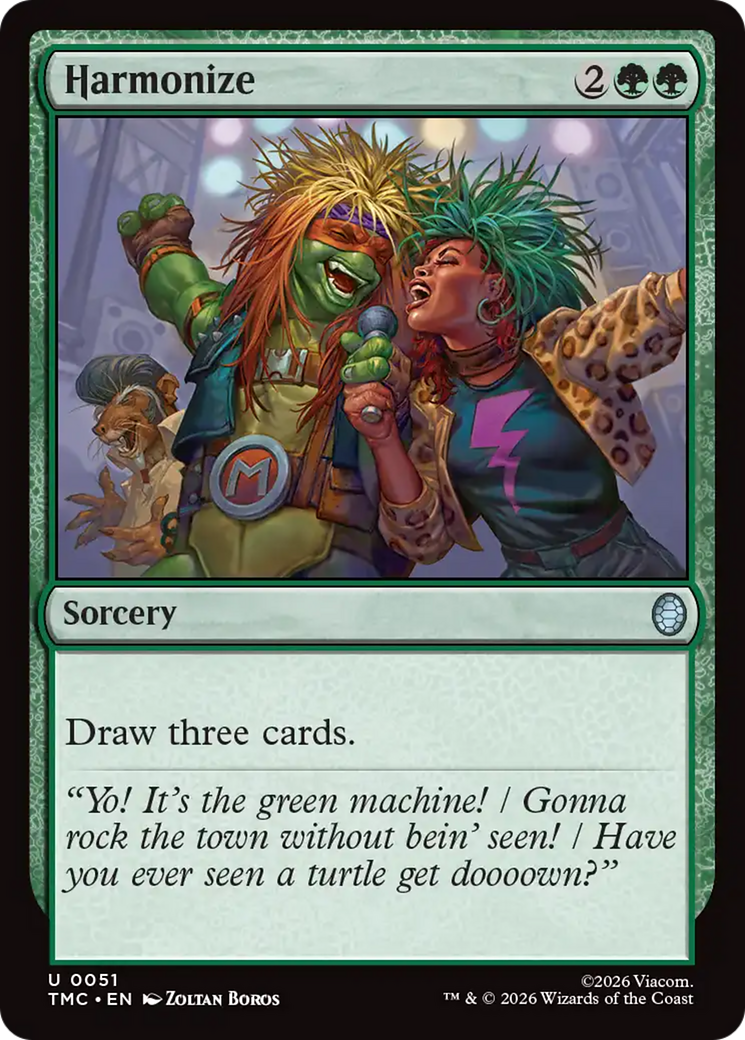 Harmonize [Teenage Mutant Ninja Turtles Commander] | Card Citadel