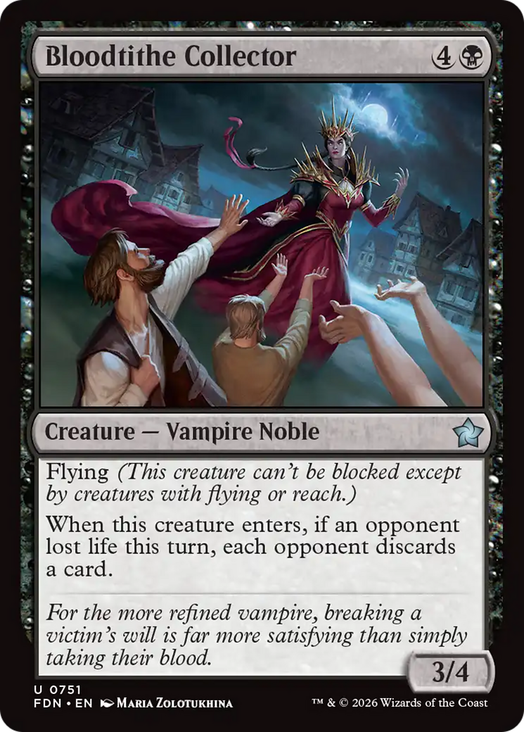 Bloodtithe Collector (0751) [Foundations] | Card Citadel