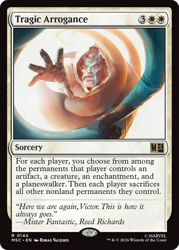 Tragic Arrogance [Marvel Super Heroes Commander] | Card Citadel