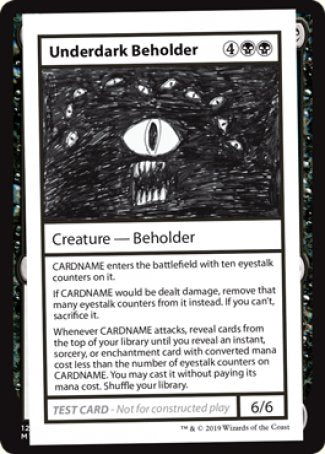 Underdark Beholder (2021 Edition) [Mystery Booster Playtest Cards] | Card Citadel