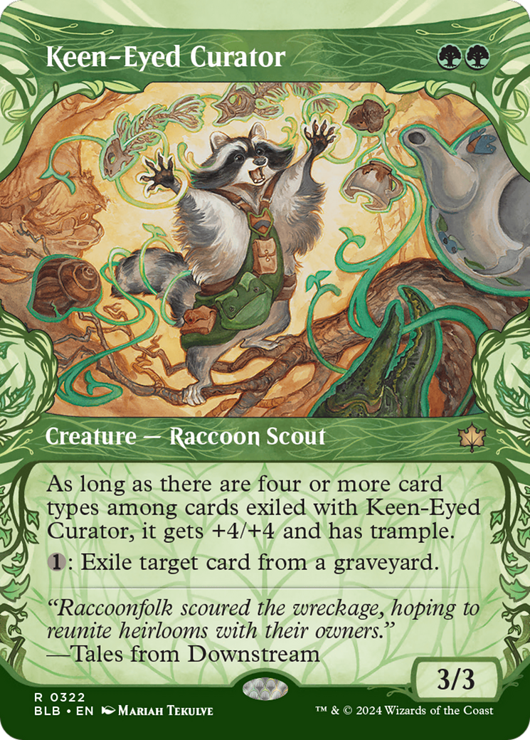 Keen-Eyed Curator (Showcase) [Bloomburrow] | Card Citadel