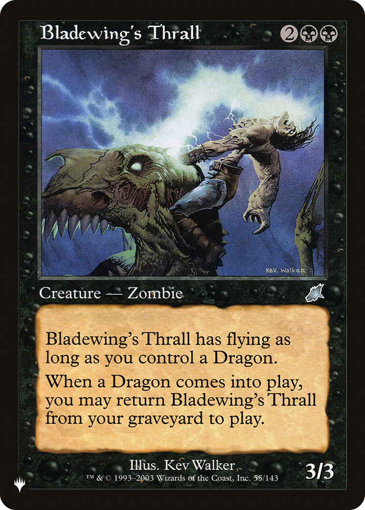 Bladewing's Thrall [The List Reprints] | Card Citadel