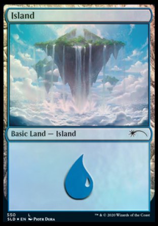 Island (Above the Clouds) (550) [Secret Lair Drop Promos] | Card Citadel