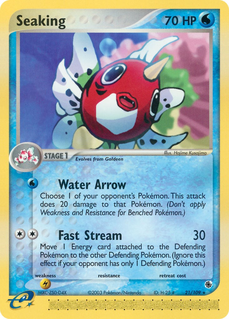 Seaking (21/109) [EX: Ruby & Sapphire] | Card Citadel