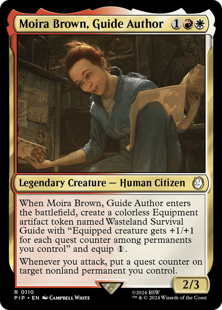 Moira Brown, Guide Author [Fallout] | Card Citadel