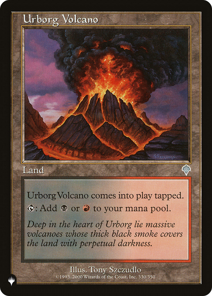 Urborg Volcano [The List Reprints] | Card Citadel