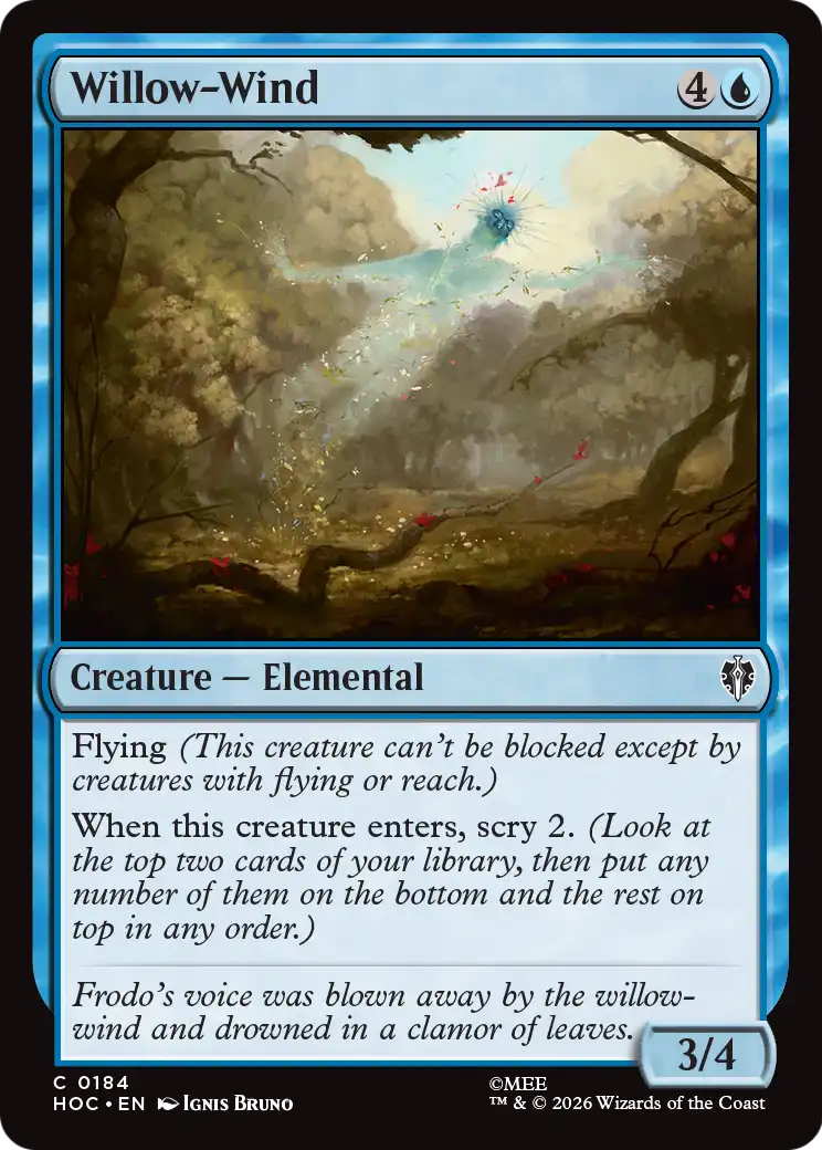 Willow-Wind [The Hobbit: Eternal-Legal] | Card Citadel