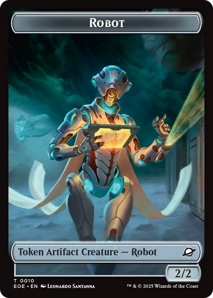 Robot // Munitions Double-Sided Token [Edge of Eternities Tokens] | Card Citadel