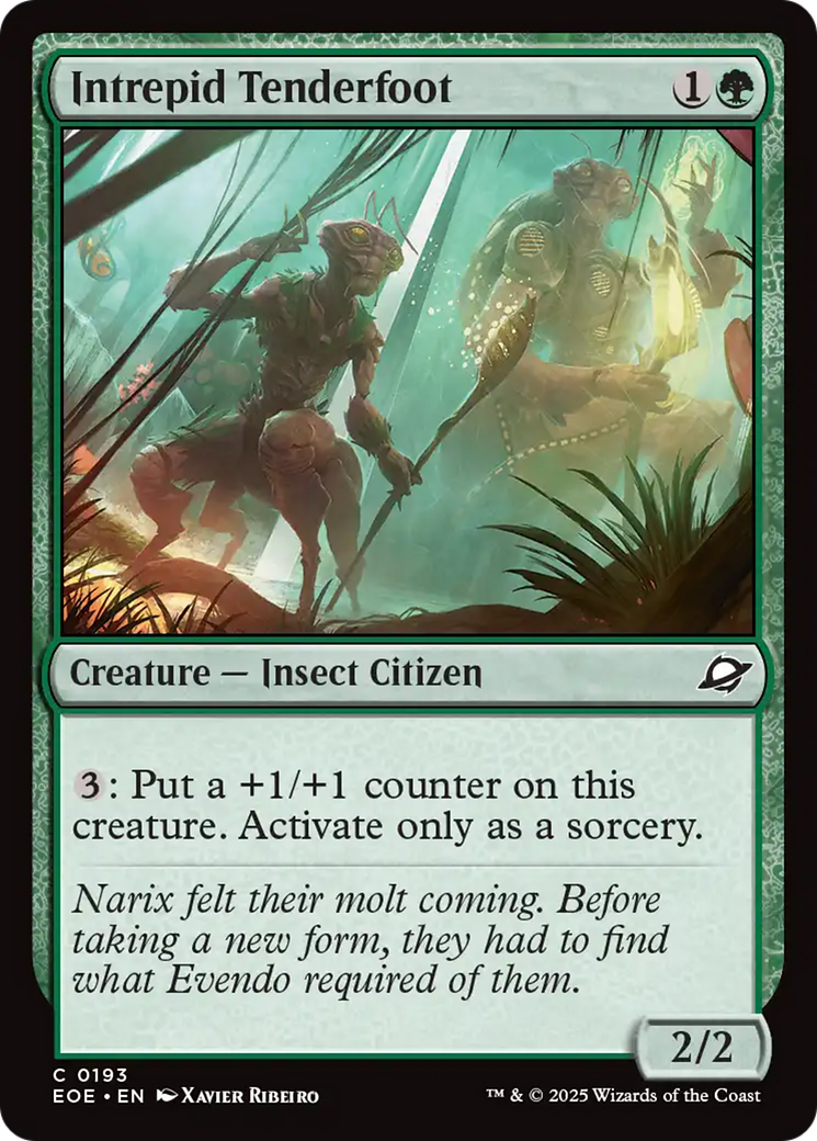 Intrepid Tenderfoot [Edge of Eternities] | Card Citadel