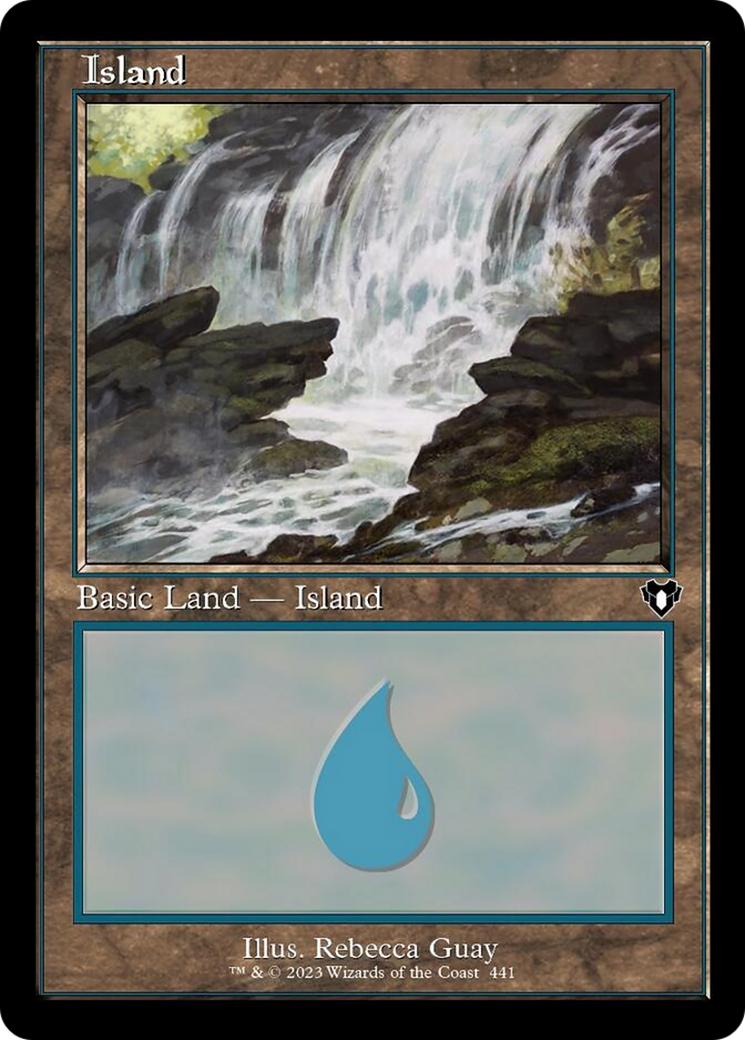 Island (441) (Retro) [Commander Masters] | Card Citadel