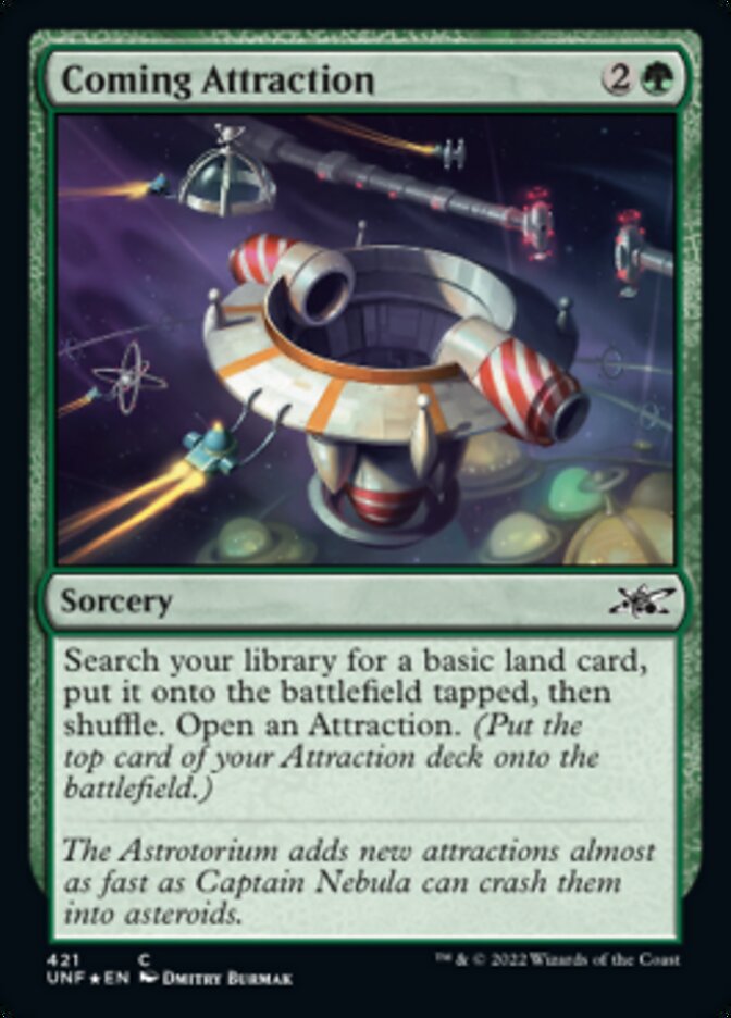 Coming Attraction (Galaxy Foil) [Unfinity] | Card Citadel