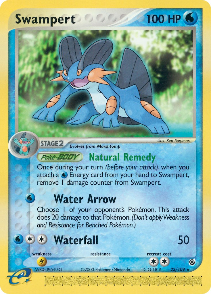 Swampert (23/109) [EX: Ruby & Sapphire] | Card Citadel