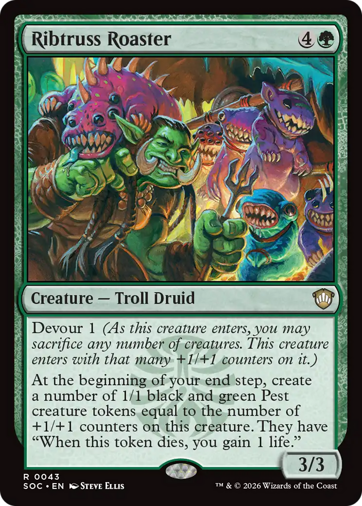 Ribtruss Roaster [Secrets of Strixhaven Commander] | Card Citadel