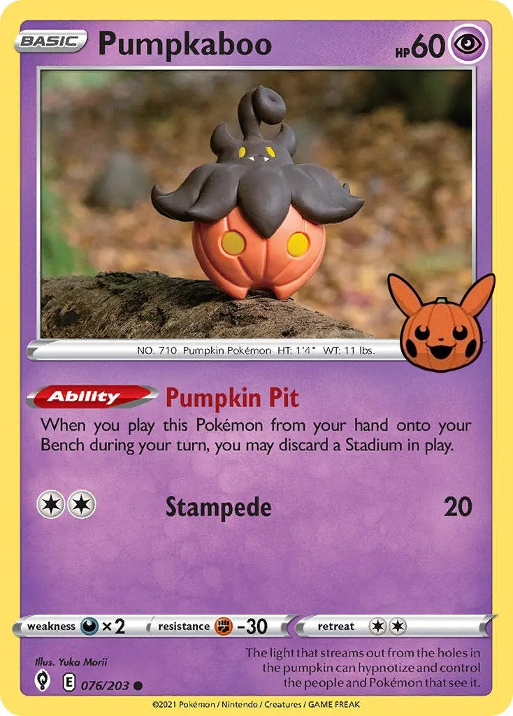 Pumpkaboo (076/203) [Trick or Trade] | Card Citadel