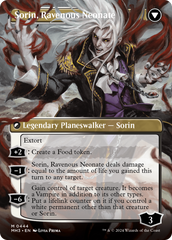 Sorin of House Markov // Sorin, Ravenous Neonate (Borderless) [Modern Horizons 3] | Card Citadel